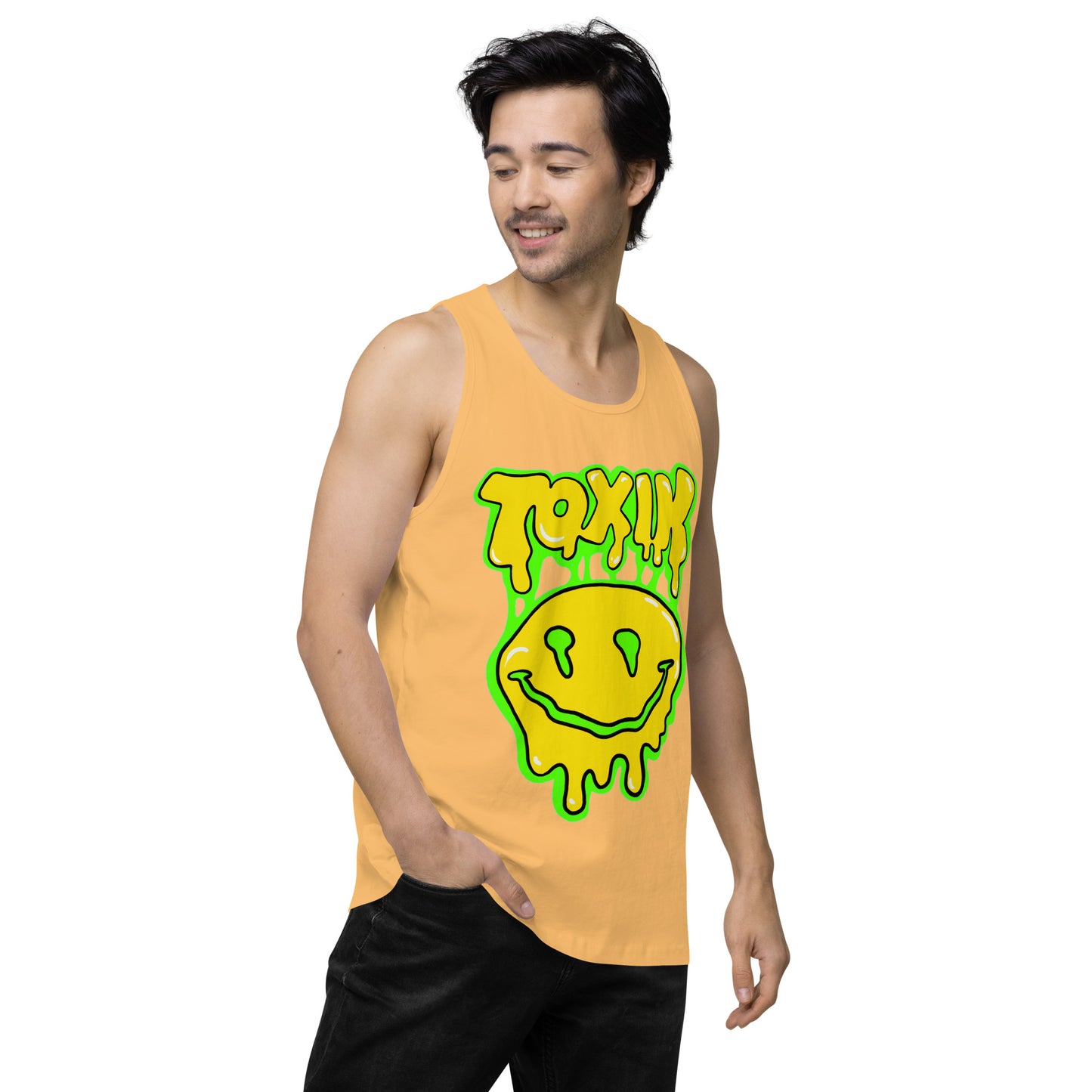 TOXIK SMILEY Men’s premium tank top