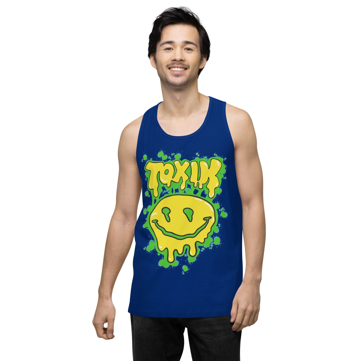 TOXIK SMILEY Men’s premium tank top