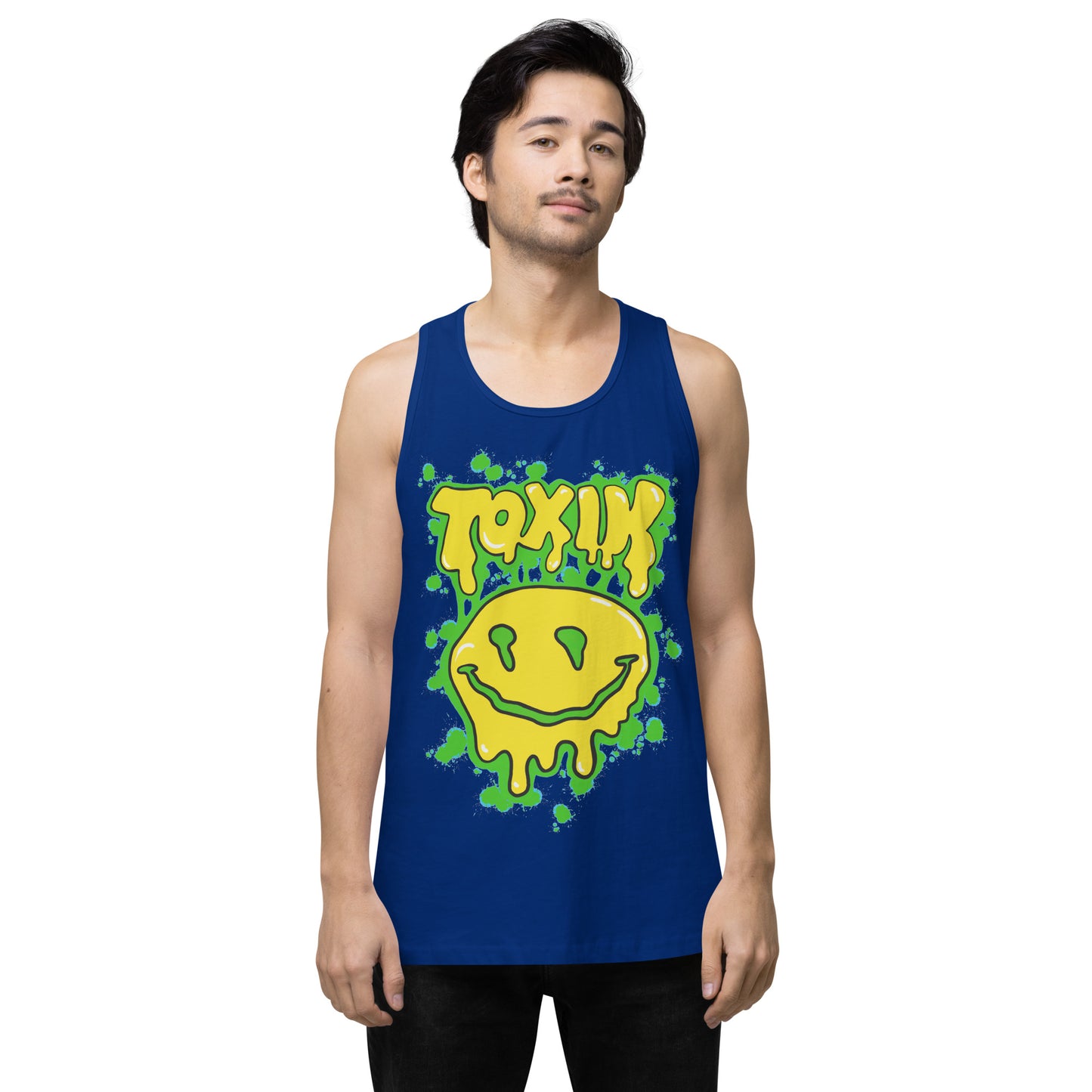 TOXIK SMILEY Men’s premium tank top