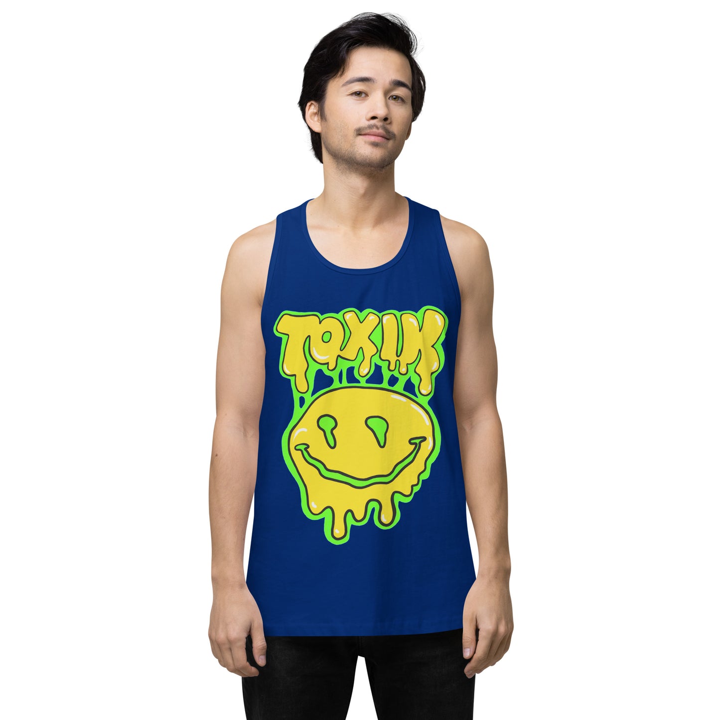 TOXIK SMILEY Men’s premium tank top