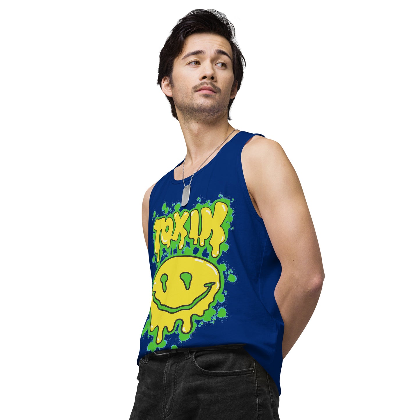 TOXIK SMILEY Men’s premium tank top