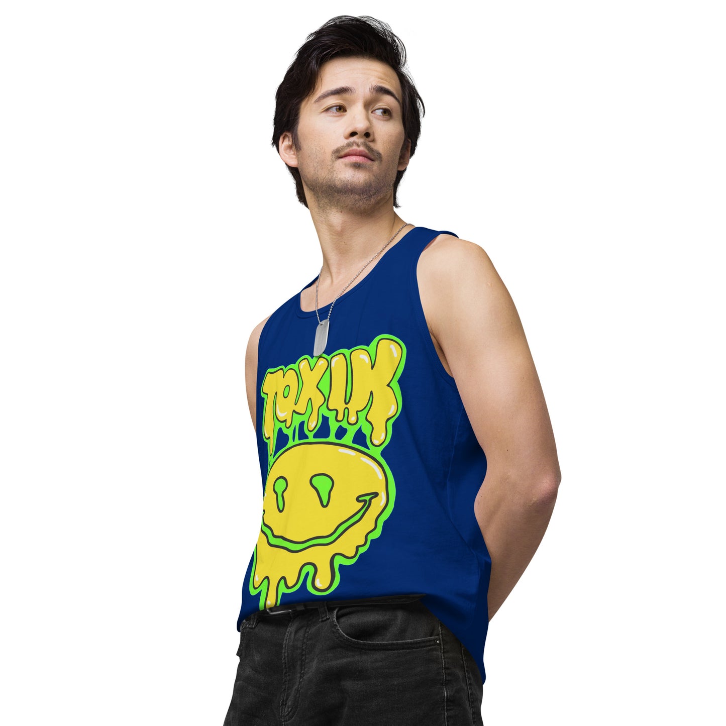 TOXIK SMILEY Men’s premium tank top