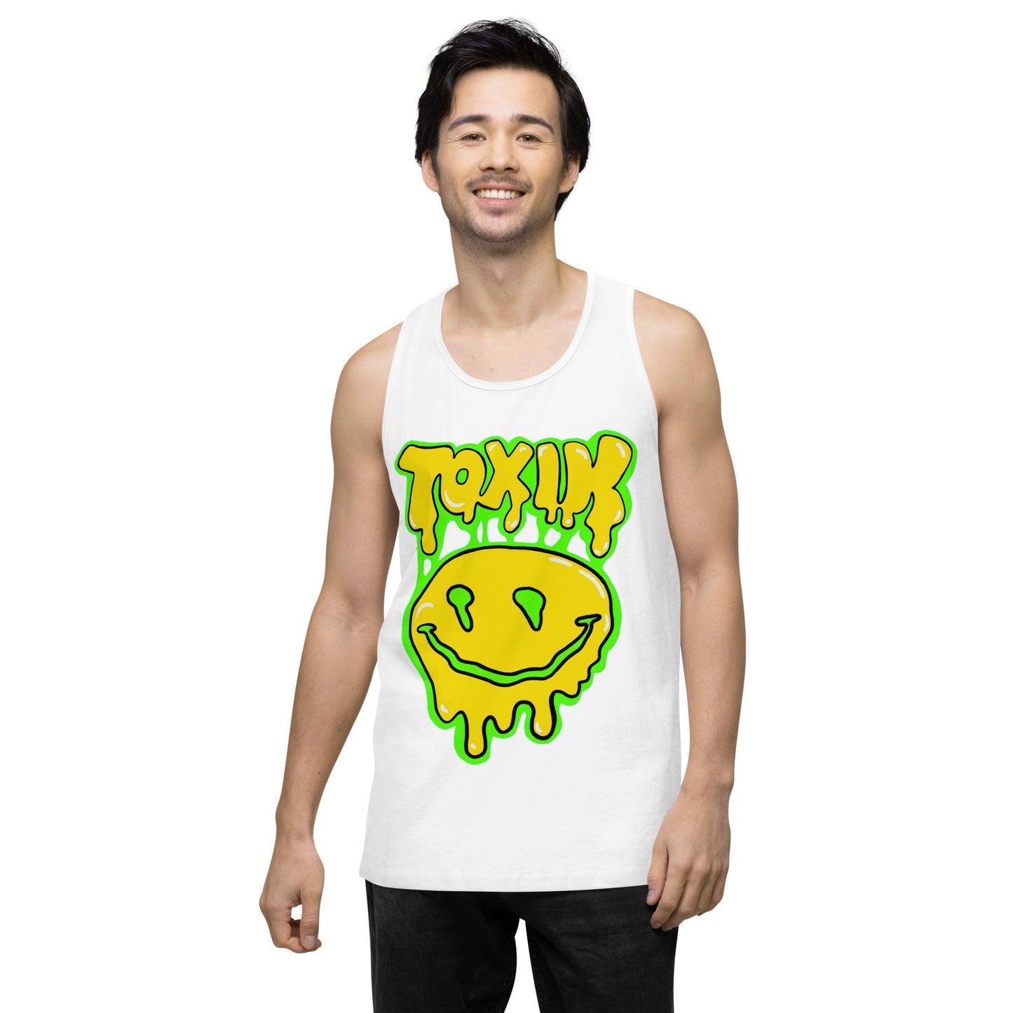 TOXIK SMILEY Men’s premium tank top