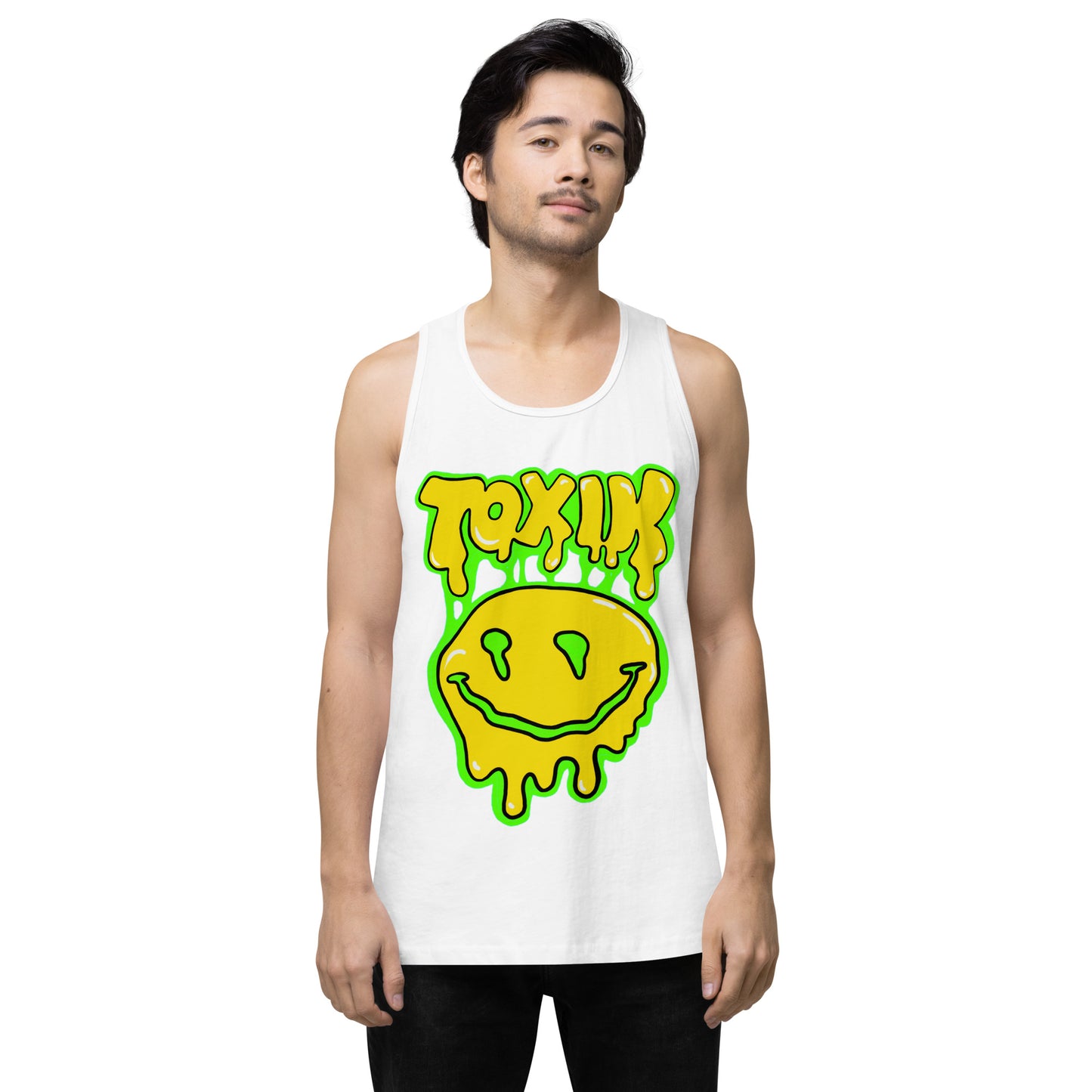 TOXIK SMILEY Men’s premium tank top