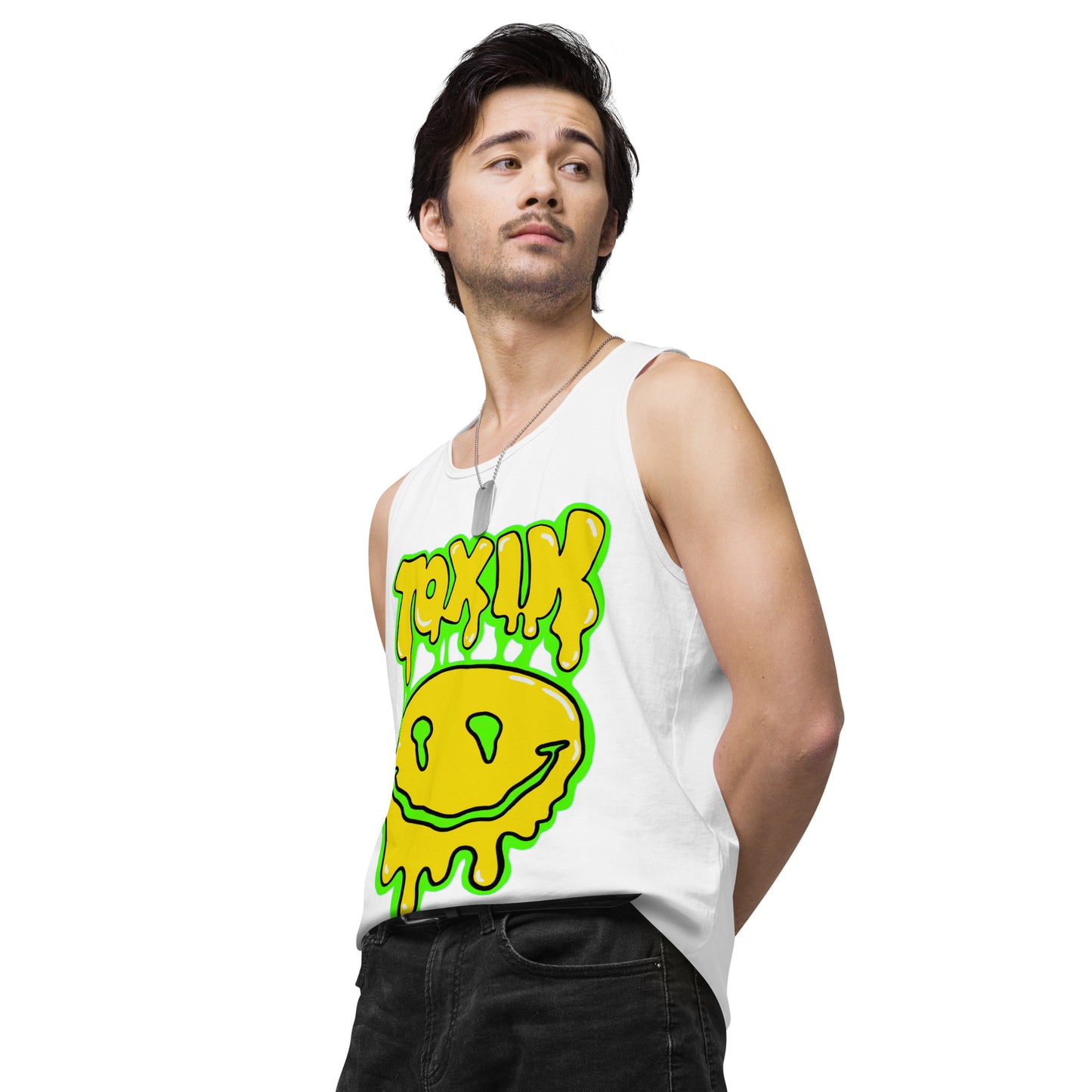 TOXIK SMILEY Men’s premium tank top