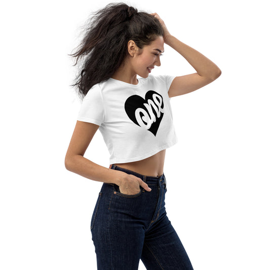 ONE LOVE Organic Crop Top