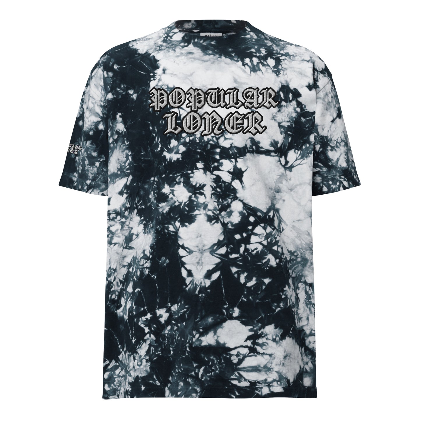 POPULAR LONER Oversized tie-dye t-shirt