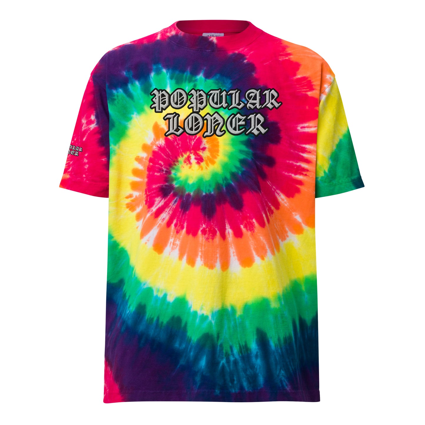 POPULAR LONER Oversized tie-dye t-shirt