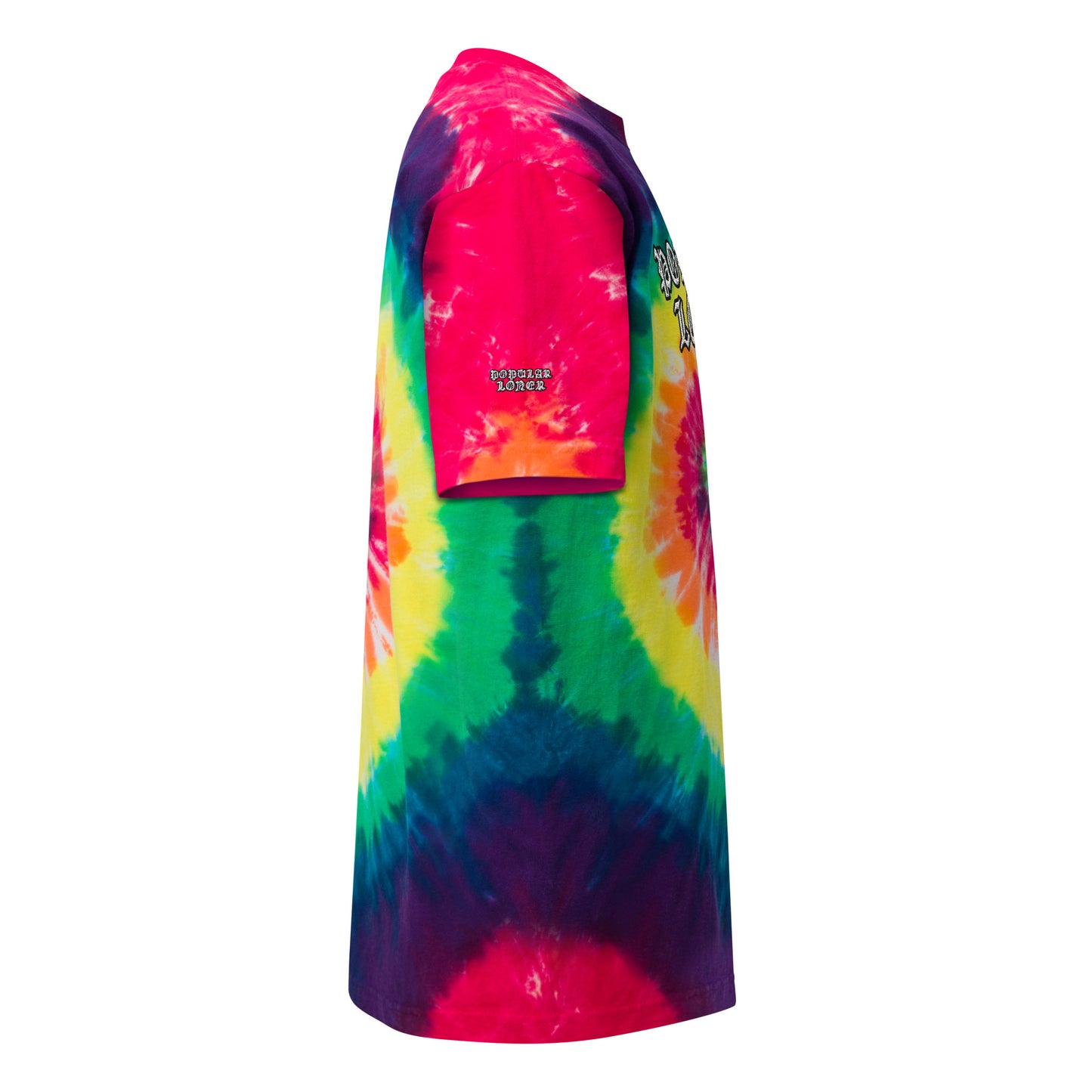 POPULAR LONER Oversized tie-dye t-shirt