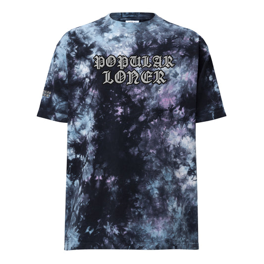 POPULAR LONER Oversized tie-dye t-shirt