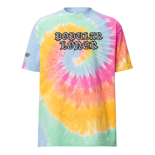 POPULAR LONER Oversized tie-dye t-shirt