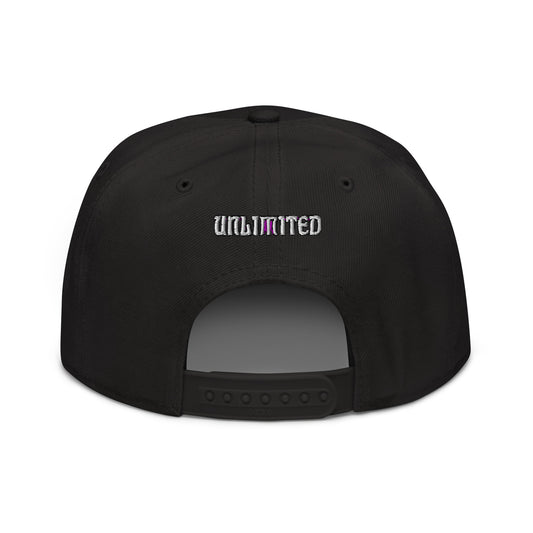 UNLIMITED skeleton hands Snapback Hat