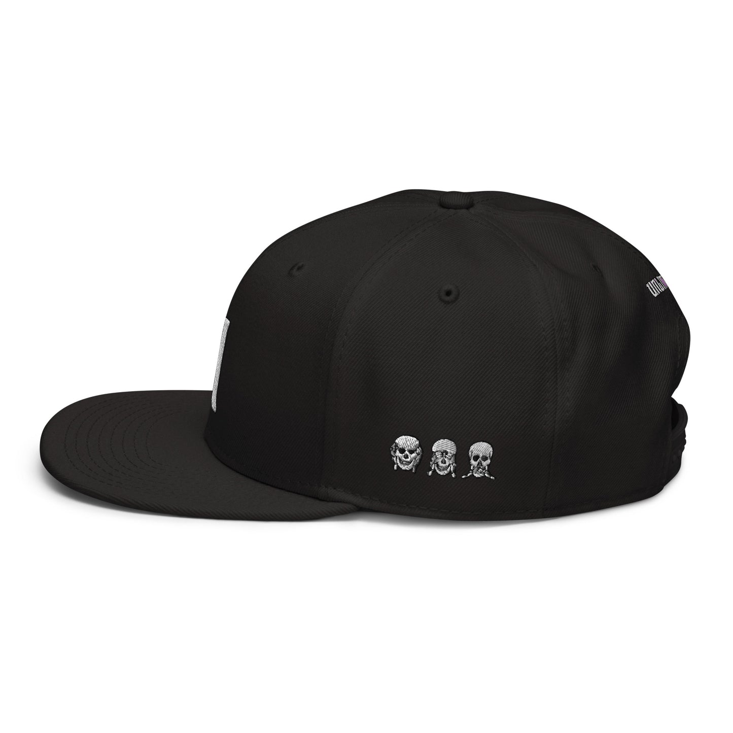 UNLIMITED skeleton hands Snapback Hat