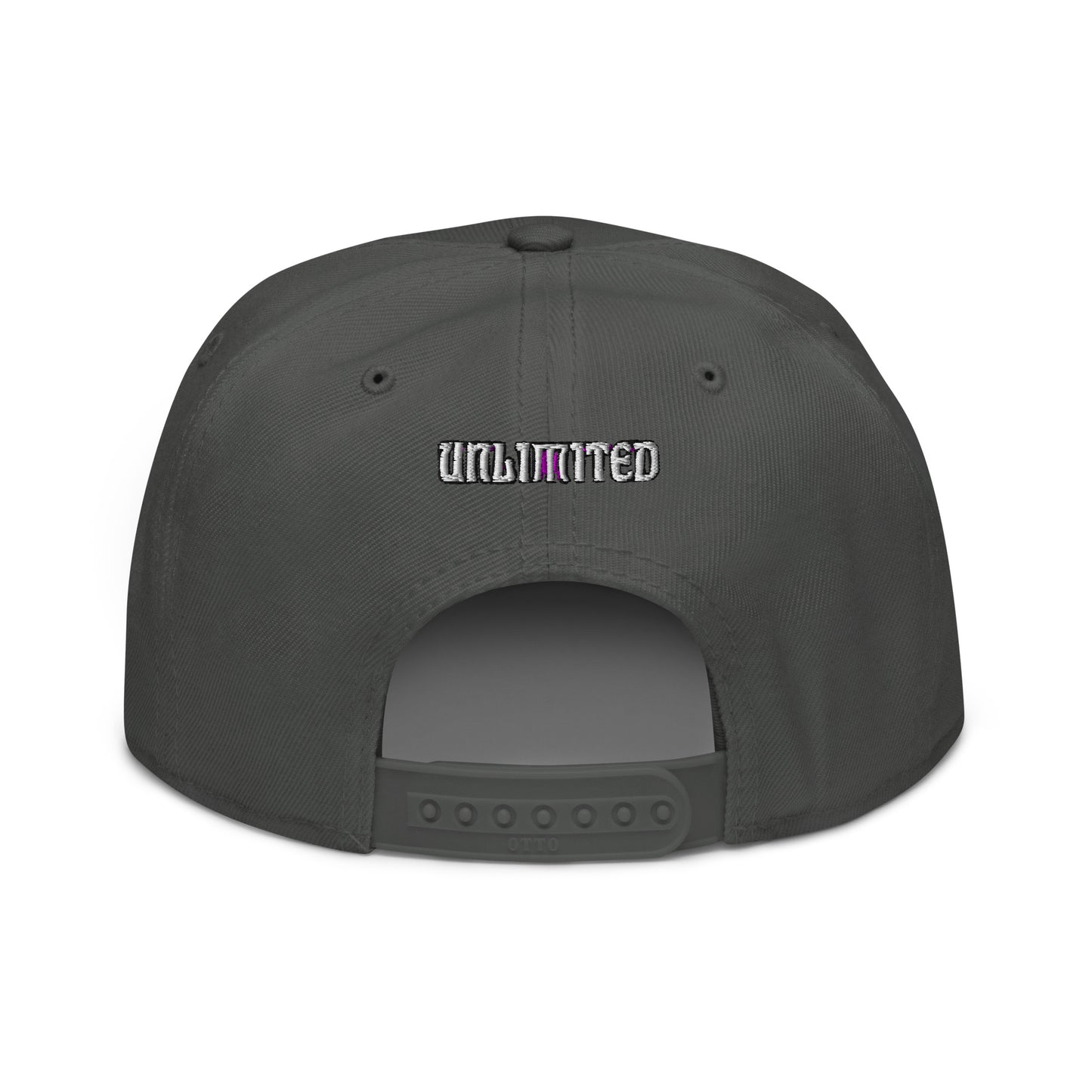 Unlimited No Evil yellow logo Snapback Hat