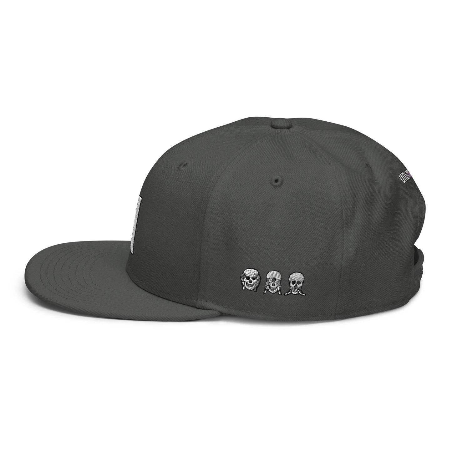 UNLIMITED skeleton hands Snapback Hat