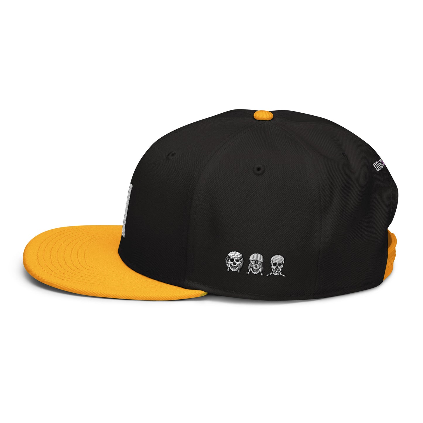 UNLIMITED skeleton hands Snapback Hat