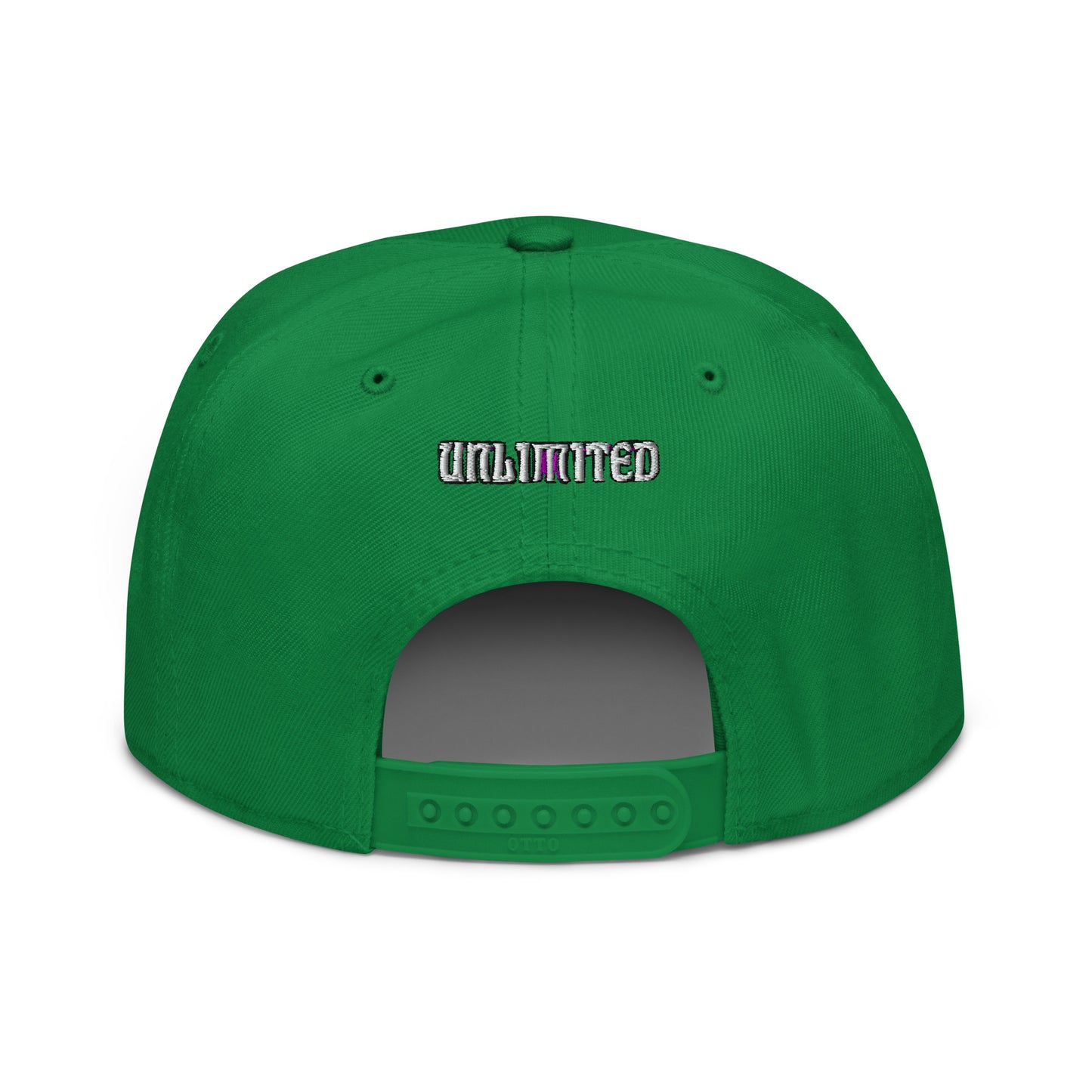 UNLIMITED skeleton hands Snapback Hat