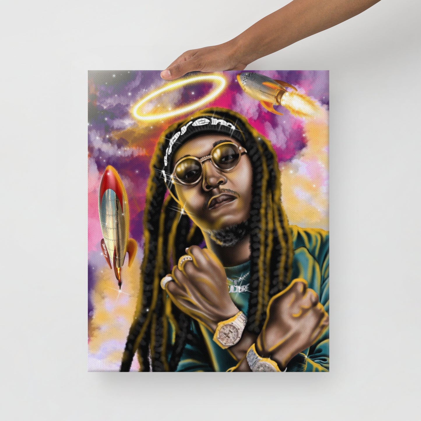 TAKEOFF Thin canvas Lashune Art