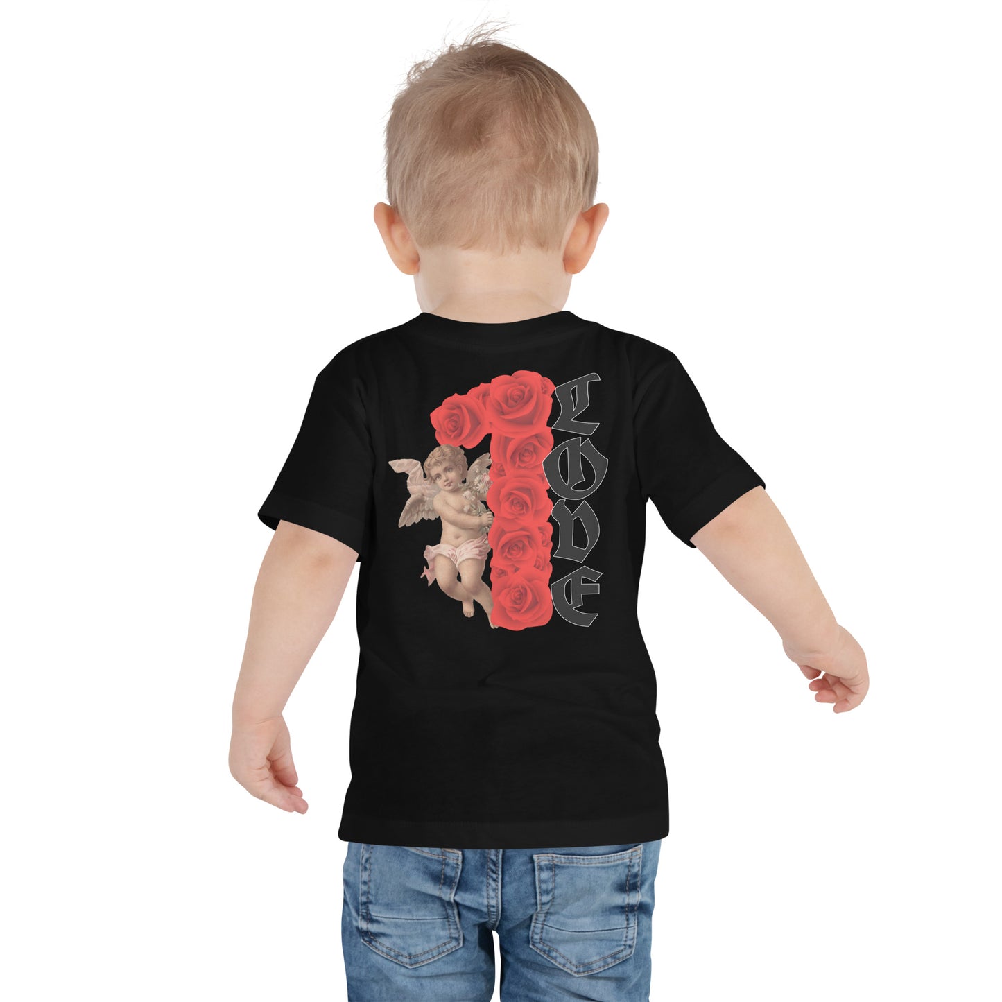 One Love Cupid Toddler Short Sleeve Tee