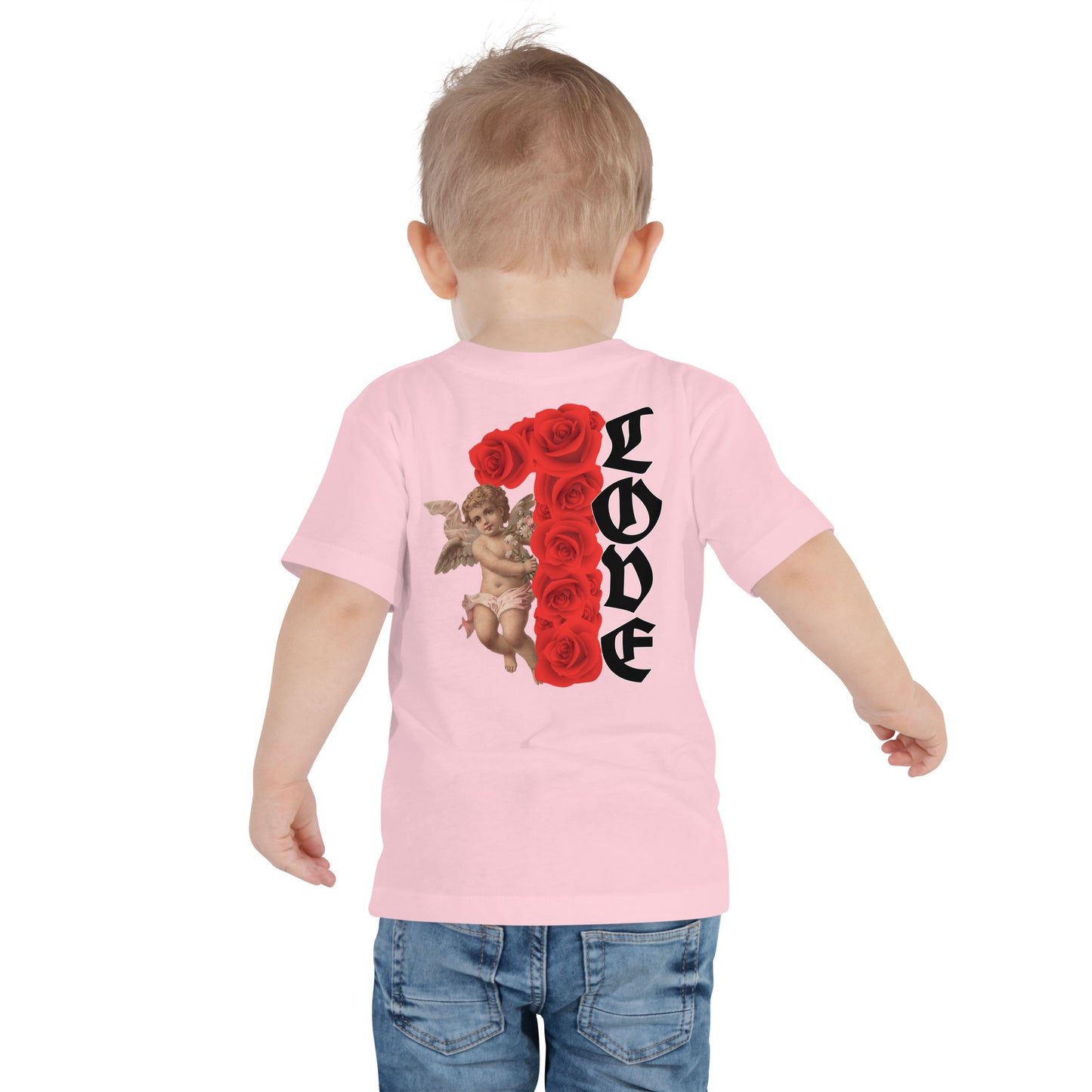 One Love Cupid Toddler Short Sleeve Tee