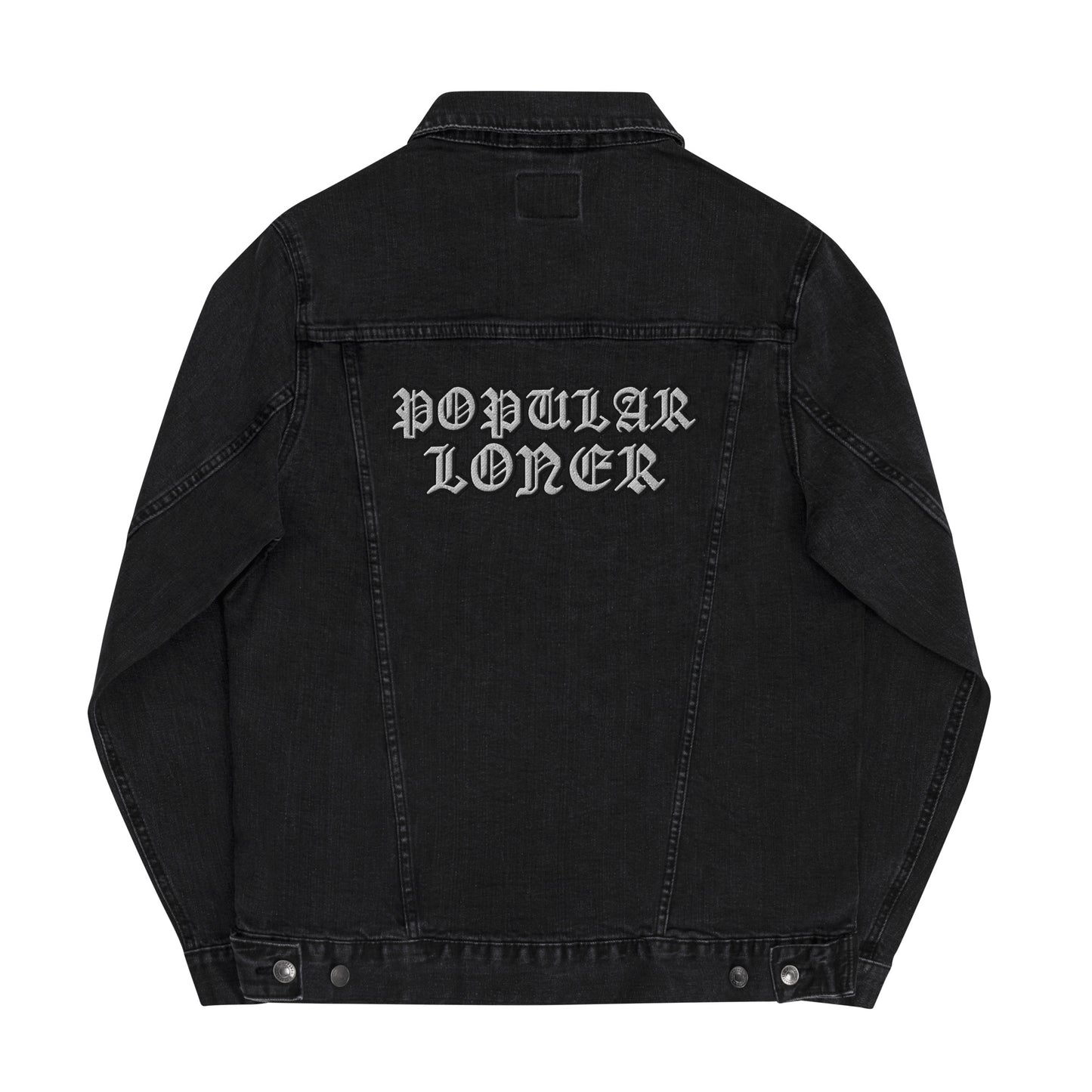 POPULAR LONER Unisex denim jacket