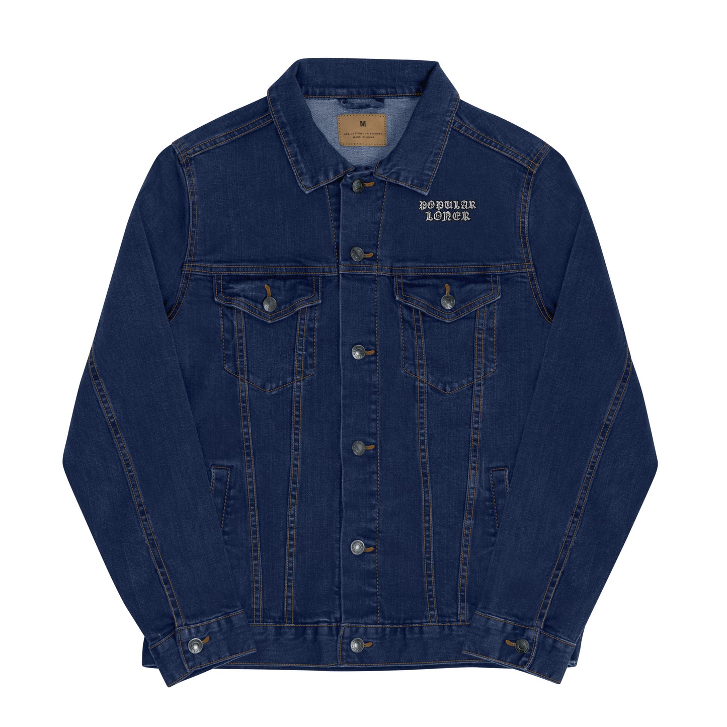 POPULAR LONER Unisex denim jacket