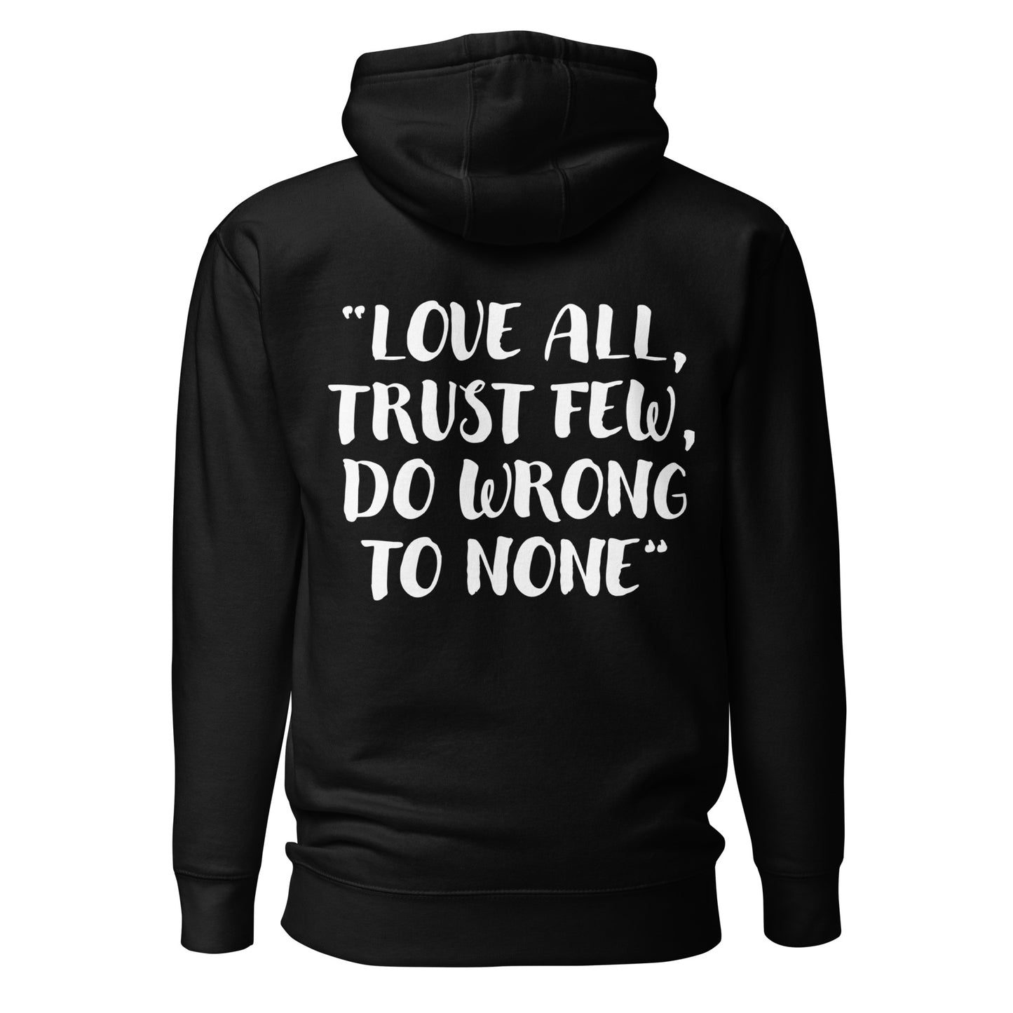 ONE LOVE cartoon angel and demon Unisex Hoodie