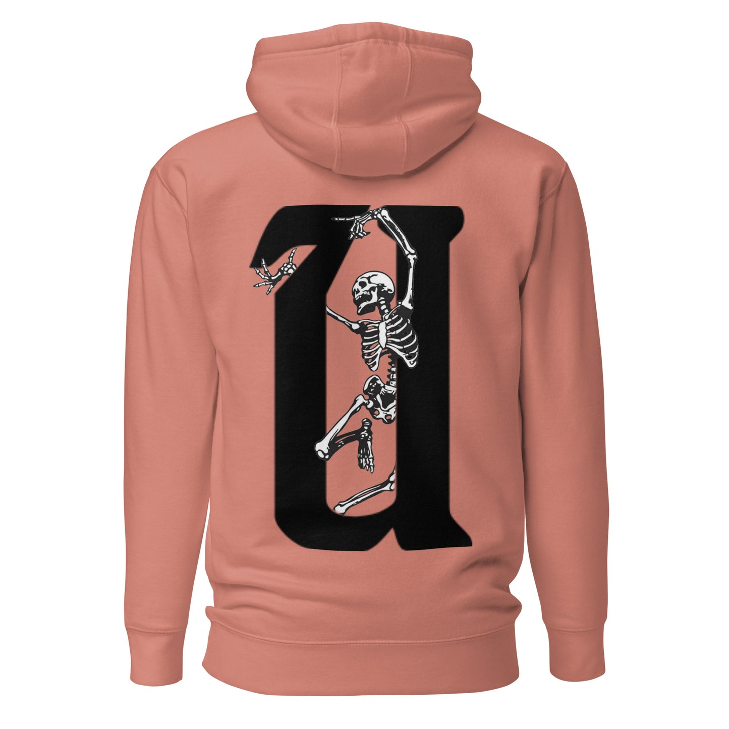 UNLIMITED dancing skeleton Unisex Hoodie black