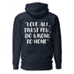 ONE LOVE cartoon angel and demon Unisex Hoodie