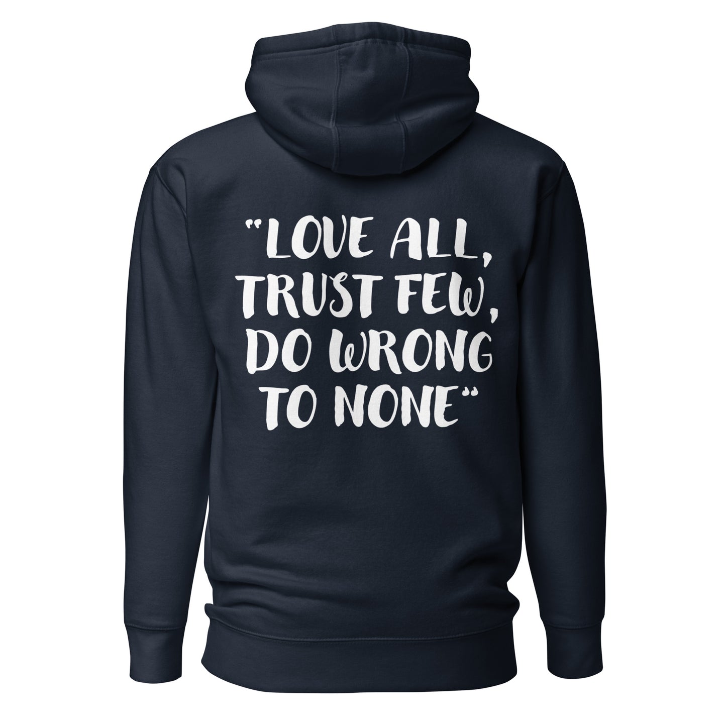 ONE LOVE cartoon angel and demon Unisex Hoodie