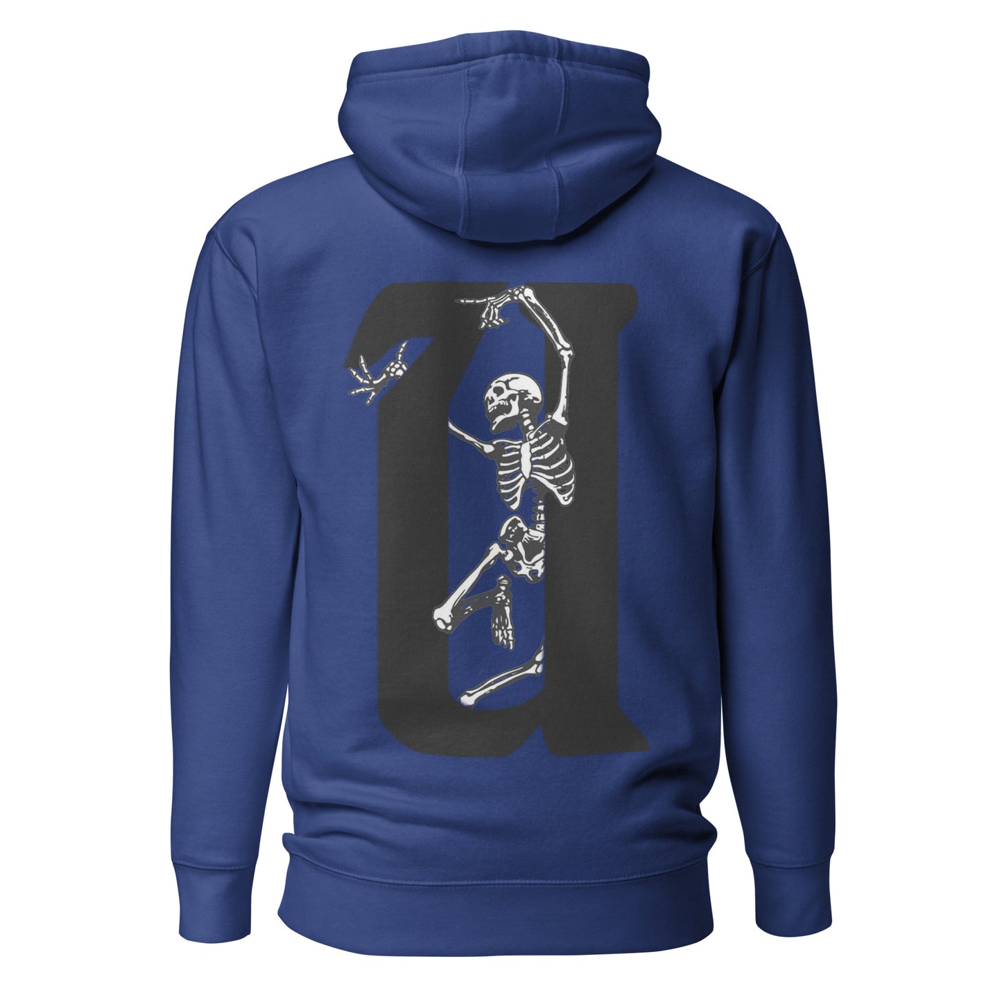 UNLIMITED dancing skeleton Unisex Hoodie black