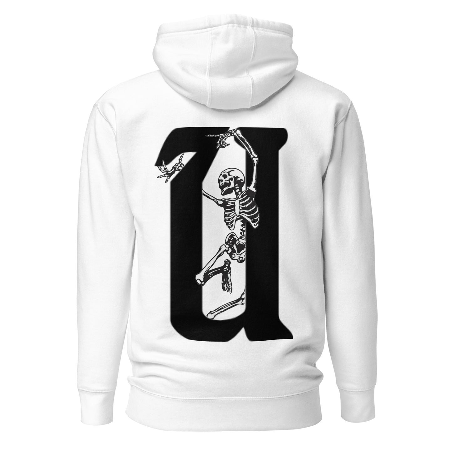 UNLIMITED dancing skeleton Unisex Hoodie black