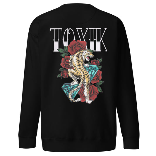 TOXIK TATTOO TIGER Unisex Premium Sweatshirt