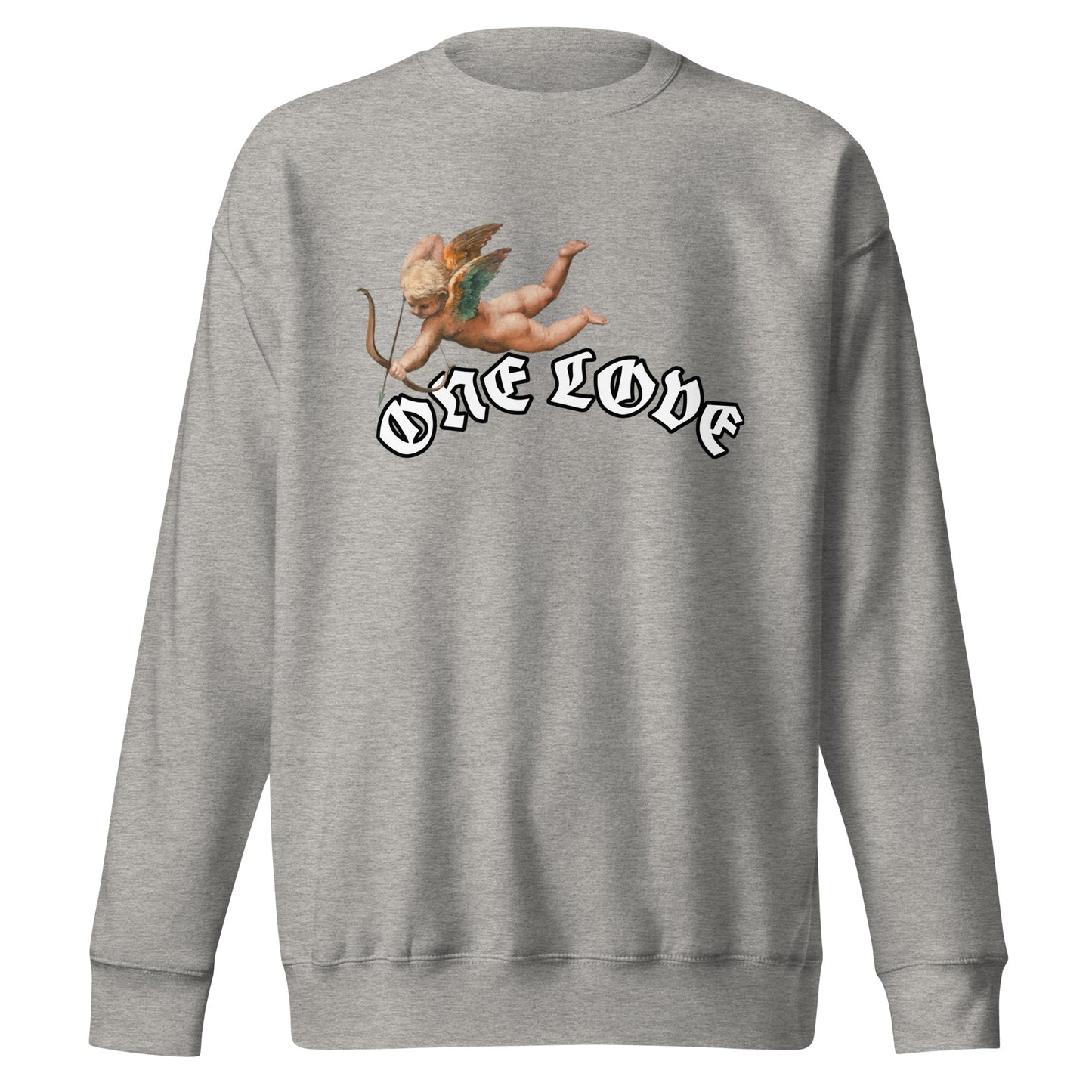 ONE LOVE Cupid Unisex Premium Sweatshirt