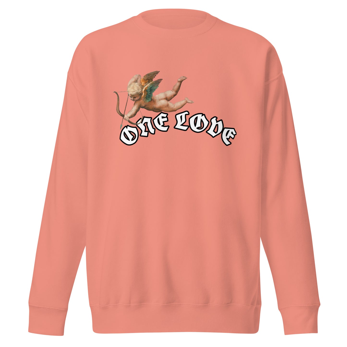 ONE LOVE Cupid Unisex Premium Sweatshirt