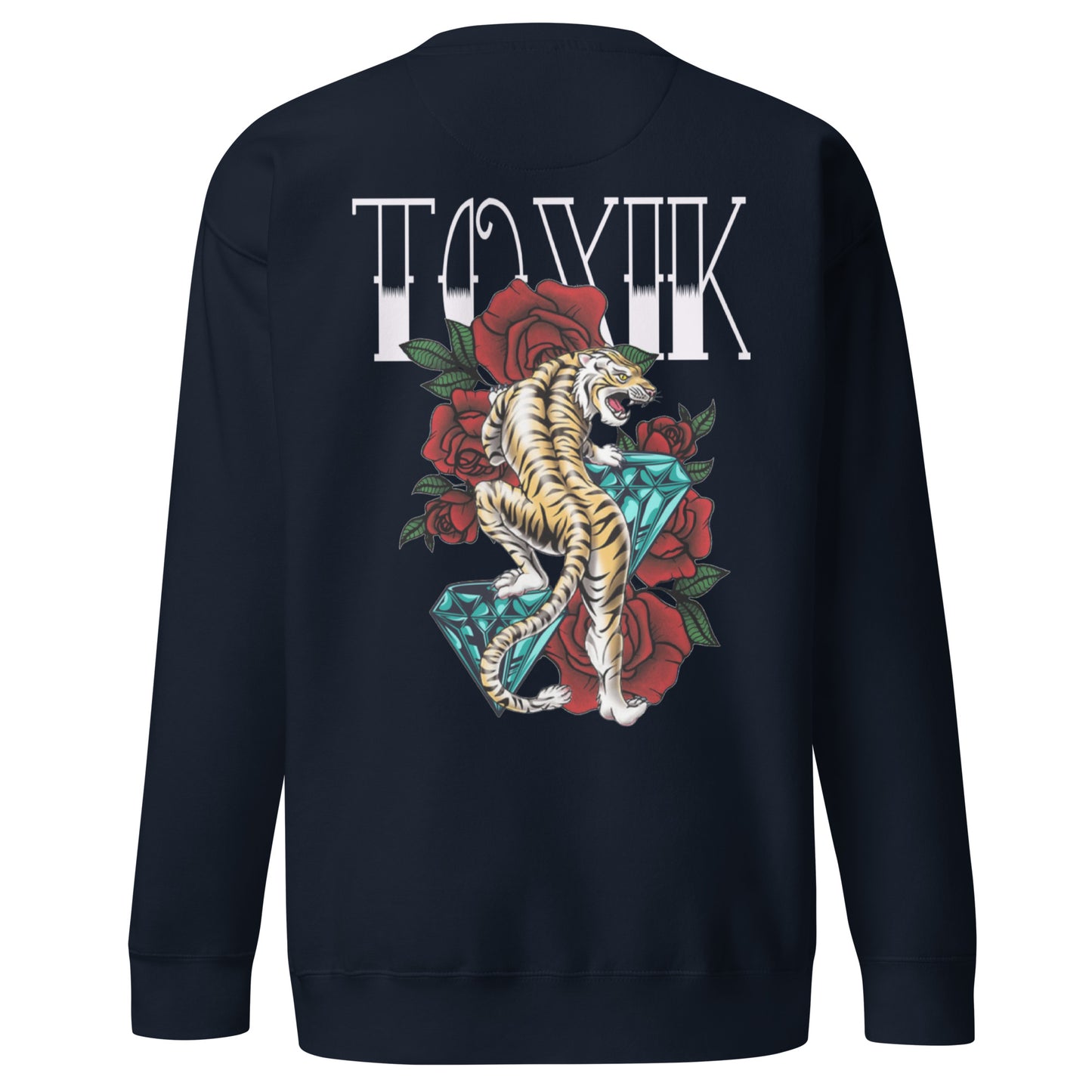 TOXIK TATTOO TIGER Unisex Premium Sweatshirt