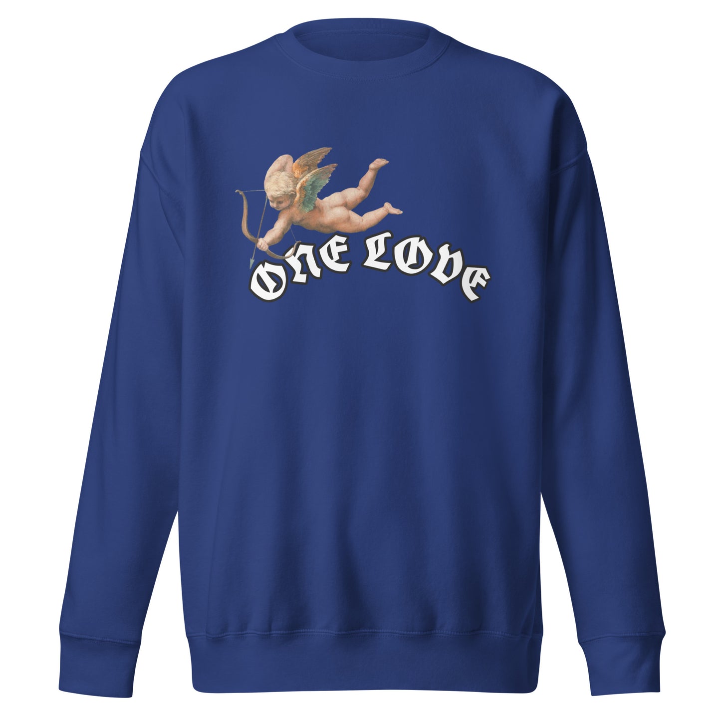 ONE LOVE Cupid Unisex Premium Sweatshirt