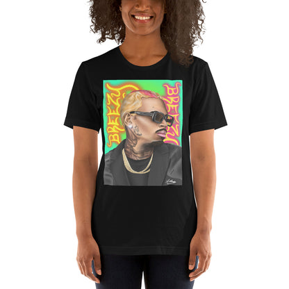 BREEZY Unisex t-shirt Lashune Art