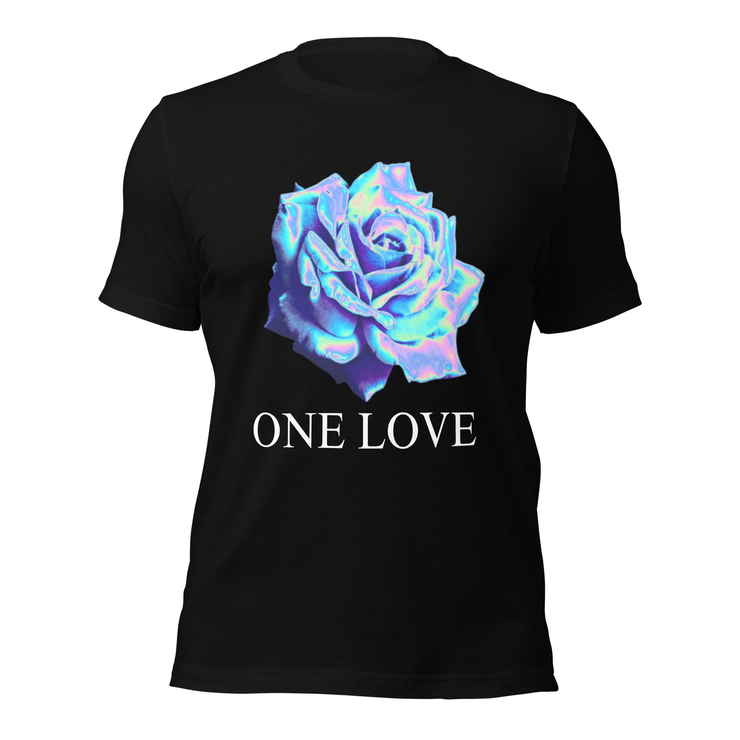 ONE LOVE chrome rose Unisex t-shirt