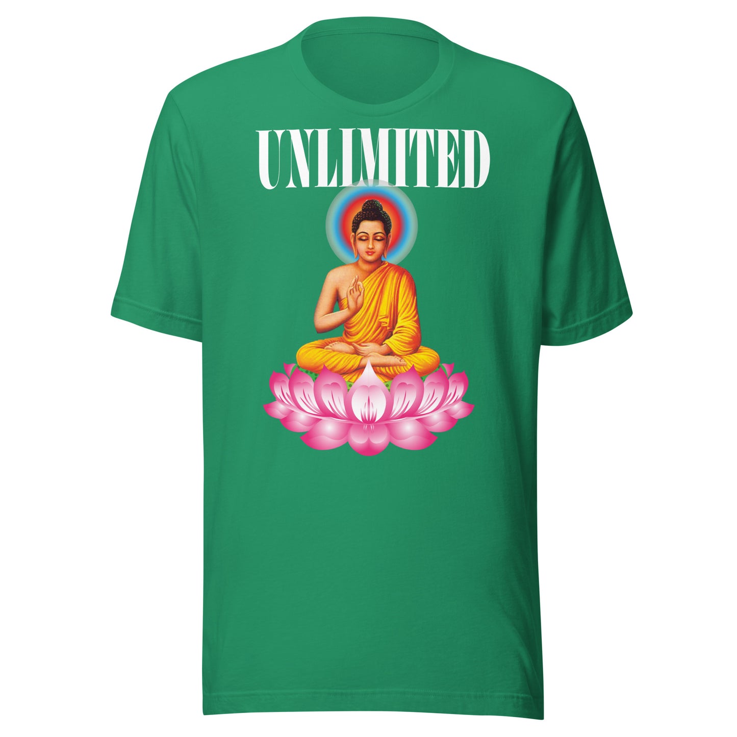 UNLIMITED bhudda lotus Unisex t-shirt