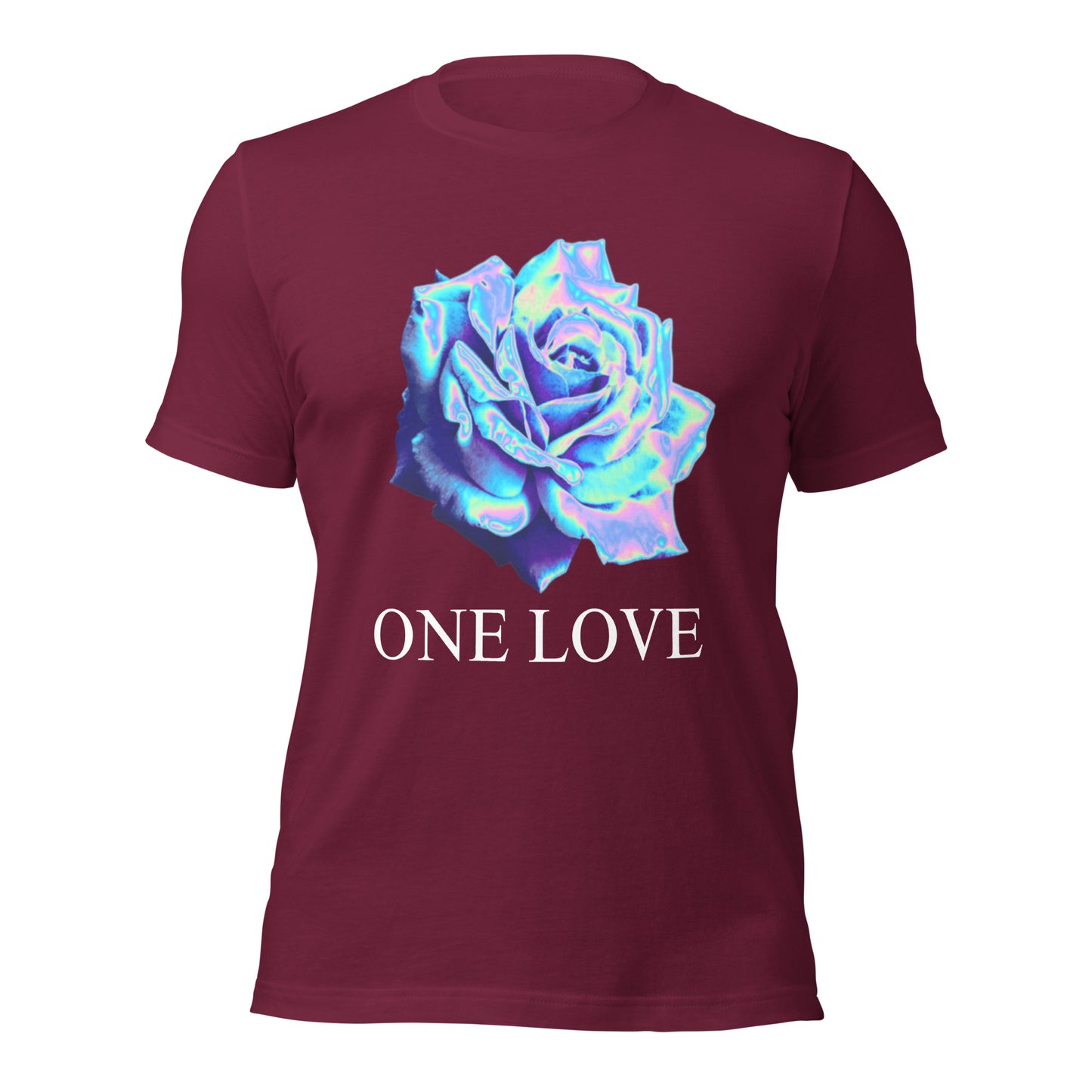 ONE LOVE chrome rose Unisex t-shirt