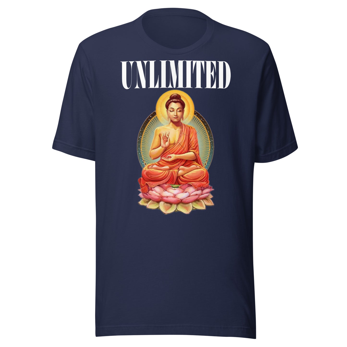 UNLIMITED Buddha Unisex t-shirt