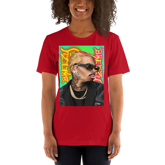 BREEZY Unisex t-shirt Lashune Art