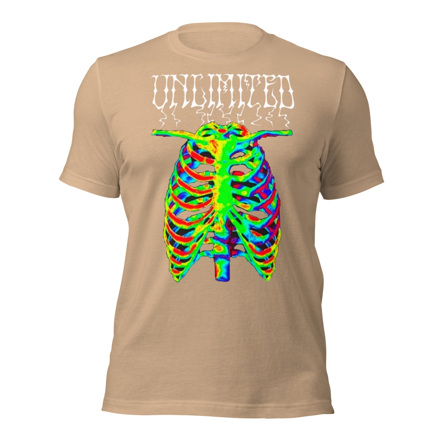 Unlimited thermal skeleton t-shirt