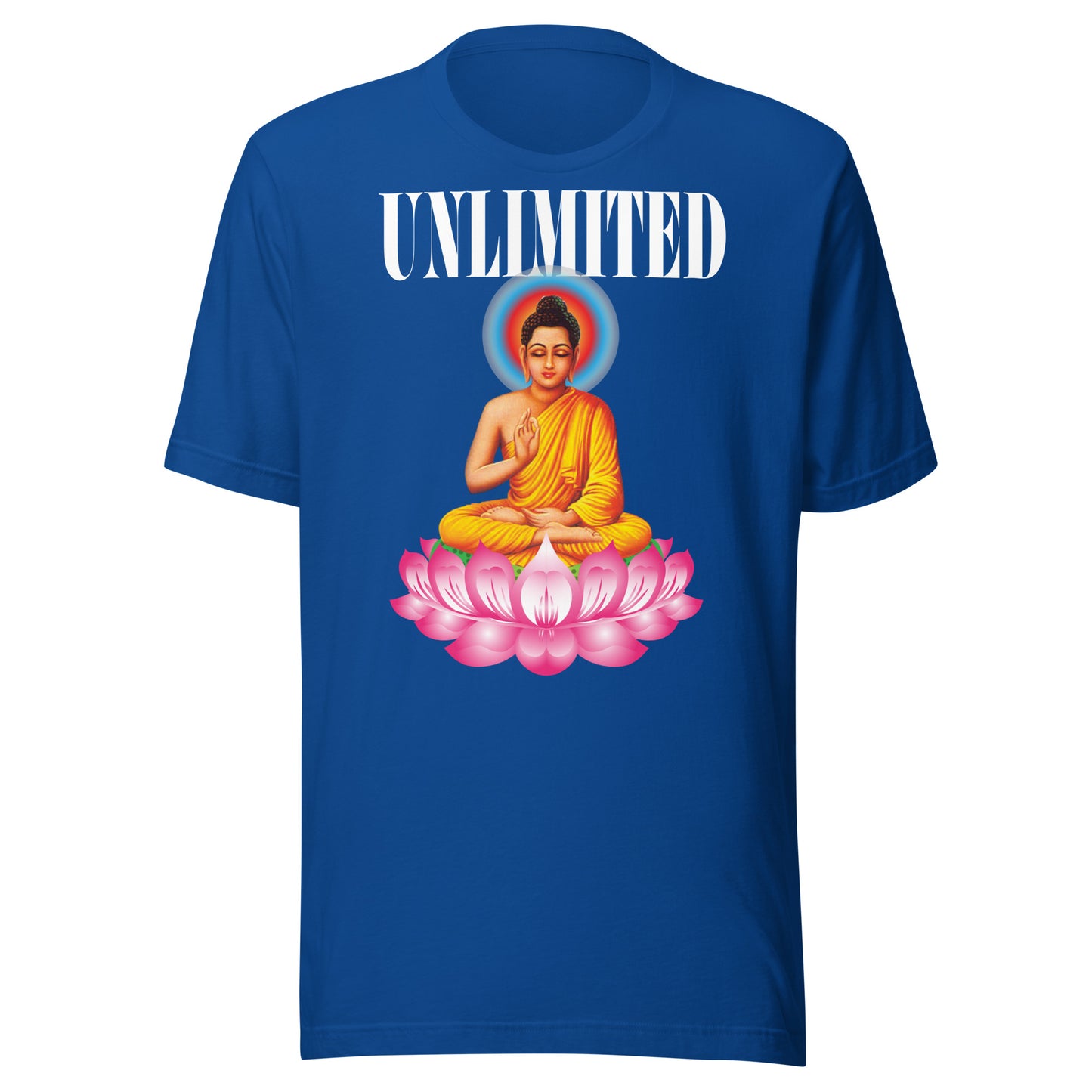 UNLIMITED bhudda lotus Unisex t-shirt