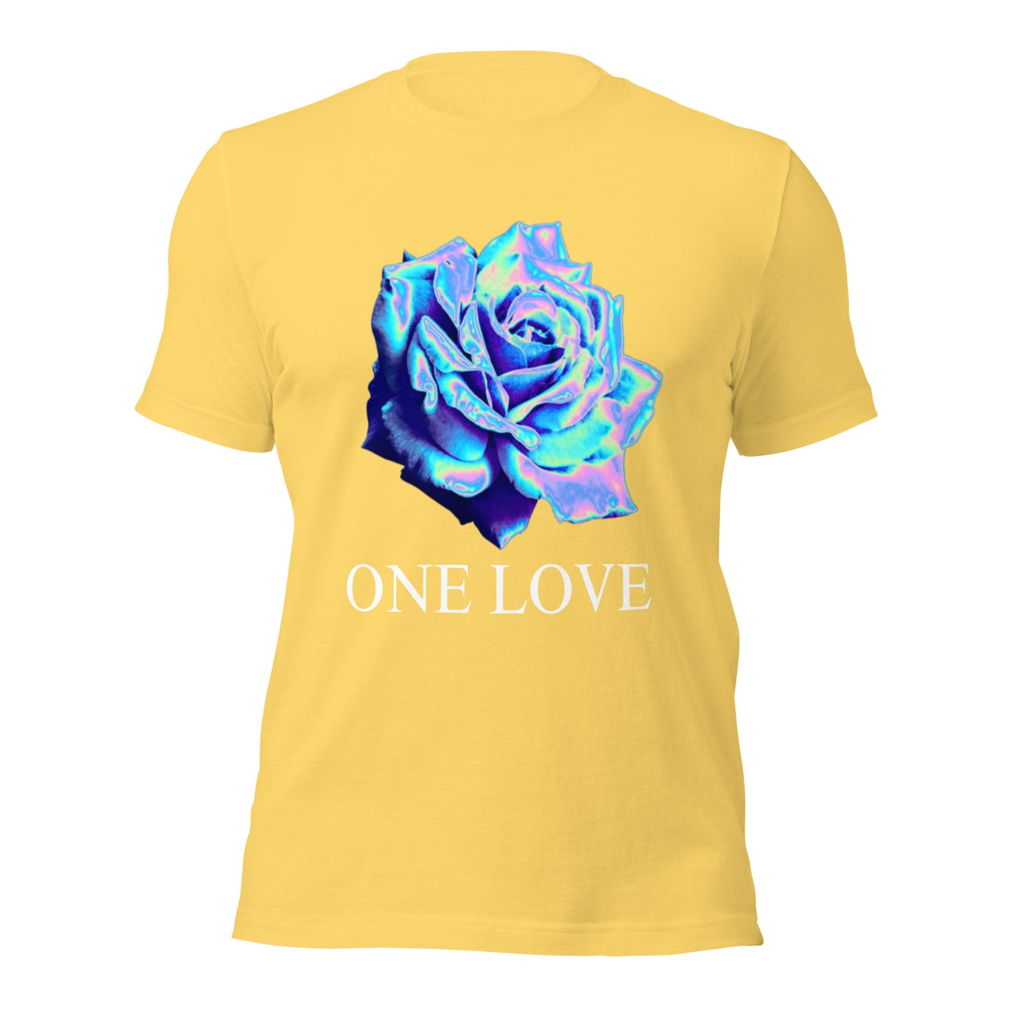 ONE LOVE chrome rose Unisex t-shirt