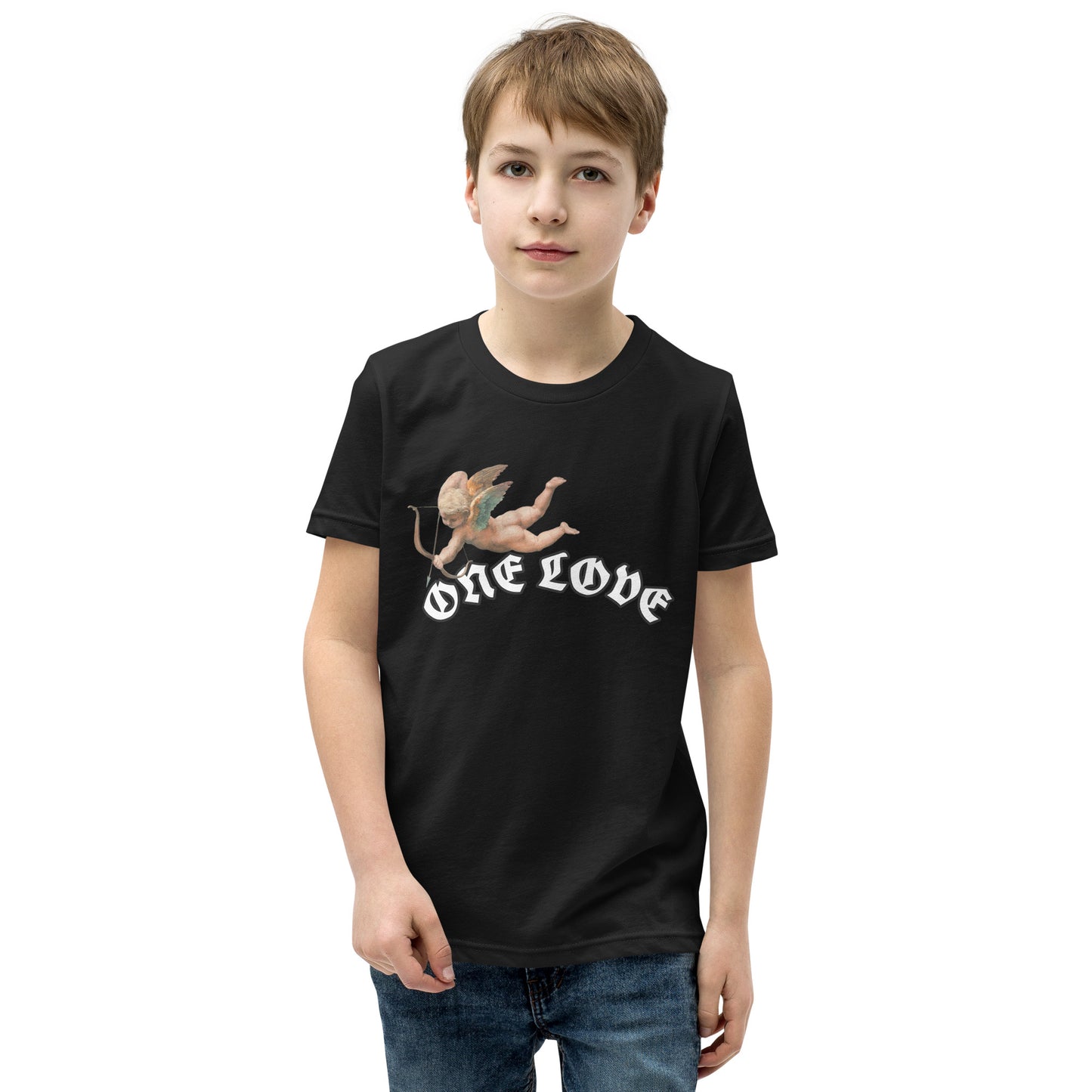 ONE LOVE Cupid Youth Short Sleeve T-Shirt